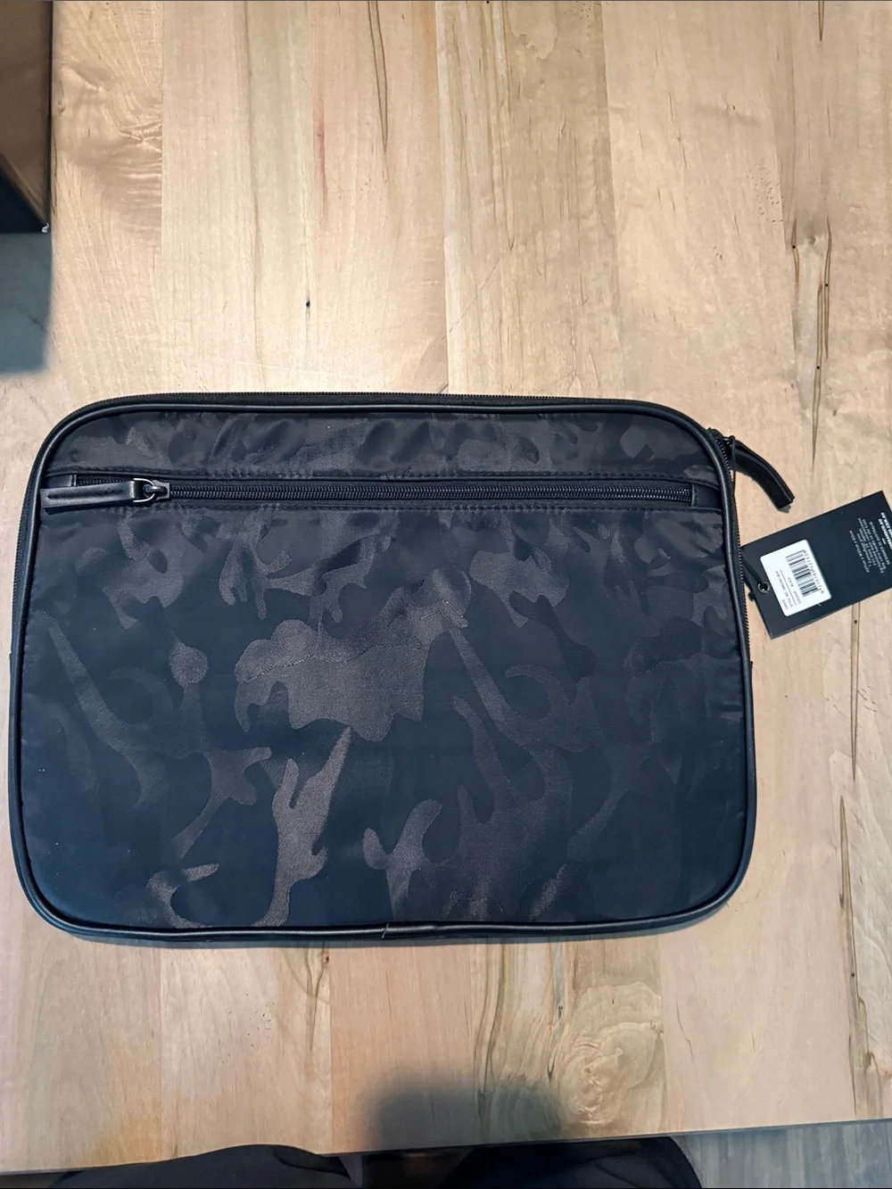Black Camo Laptop Sleeve - Men's Protective Case